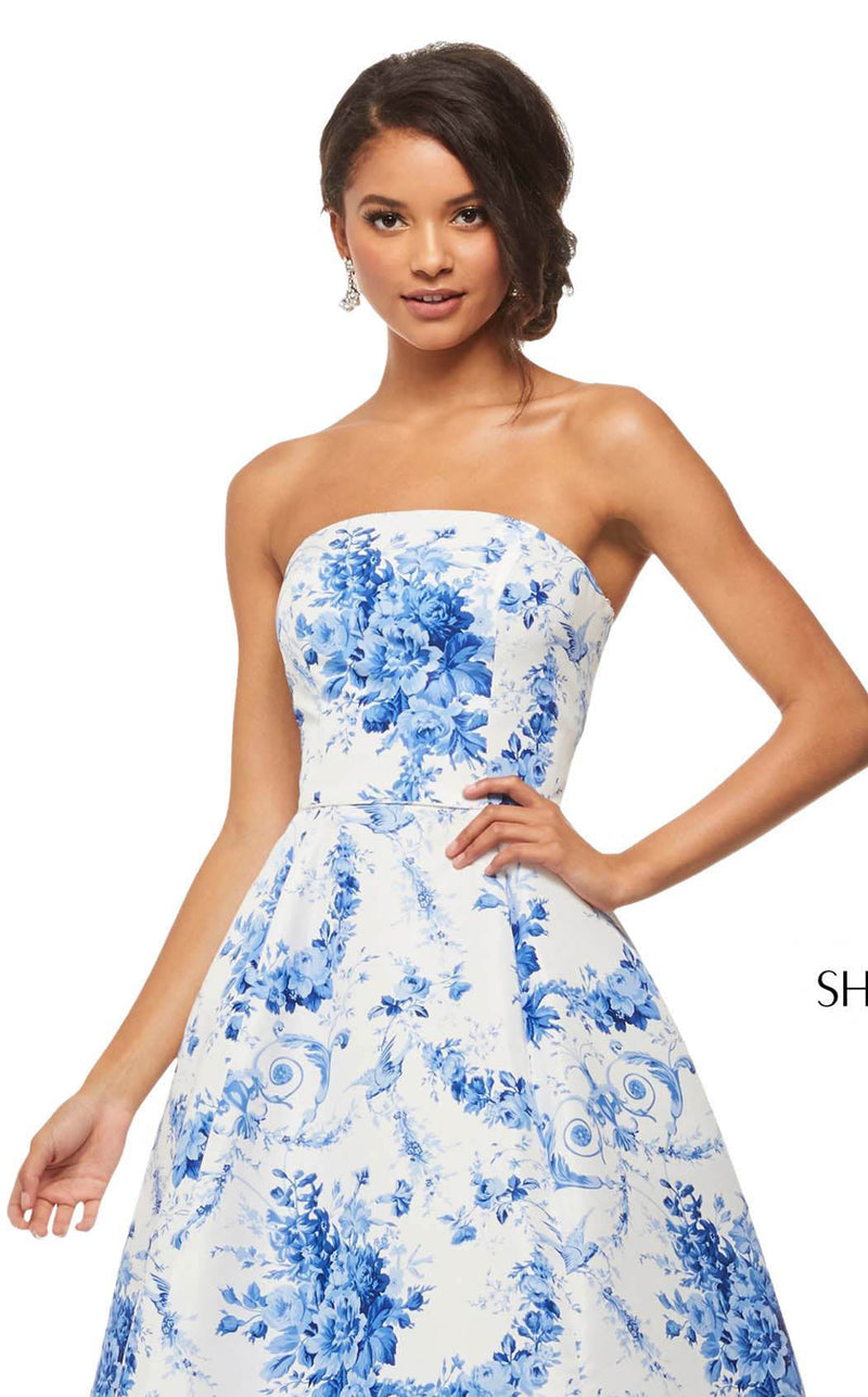 Sherri Hill 52864 Ivory-Blue-Print