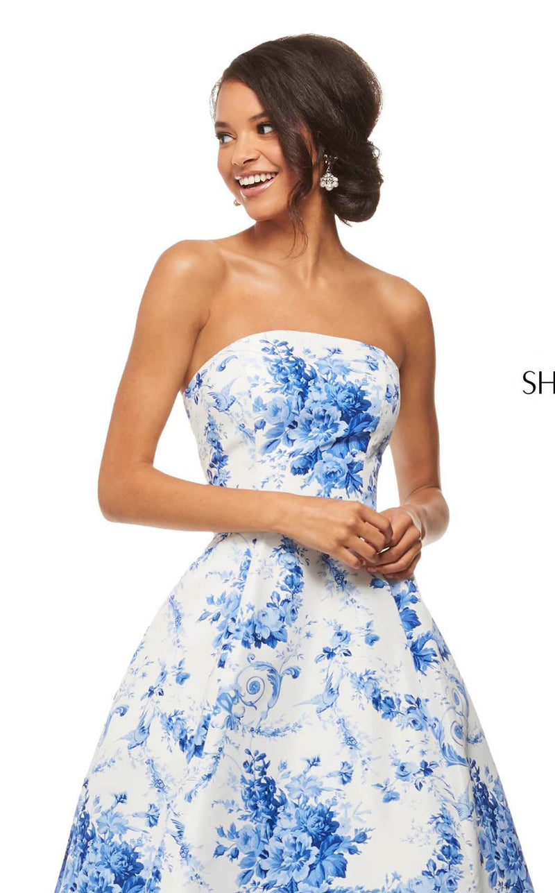 Sherri Hill 52864 Ivory-Blue-Print