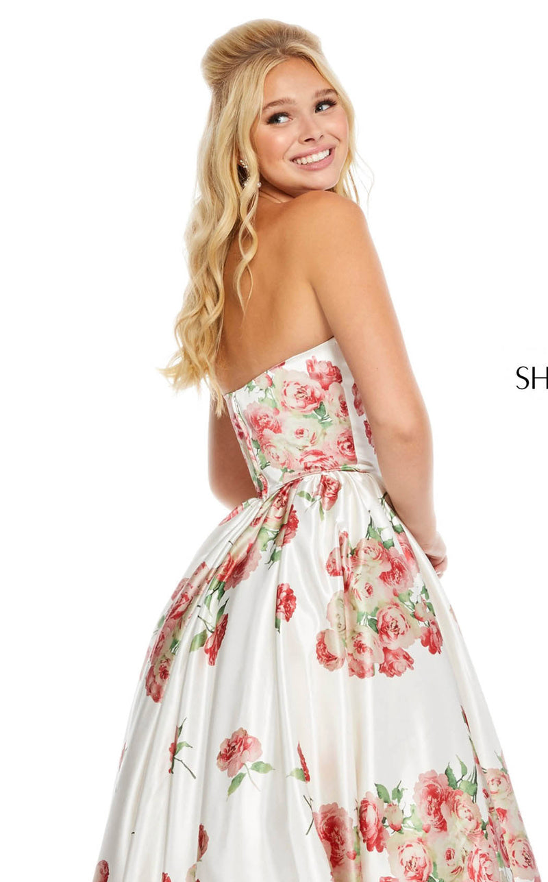 Sherri Hill 52867 Ivory-Red-Print