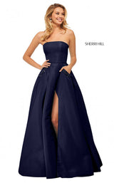 Sherri Hill 52871 Navy