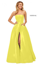 Sherri Hill 52871 Yellow