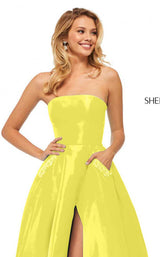 Sherri Hill 52871 Yellow