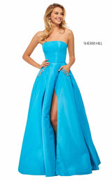 Sherri Hill 52871 Turquoise