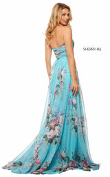 Sherri Hill 52872 Aqua-Print