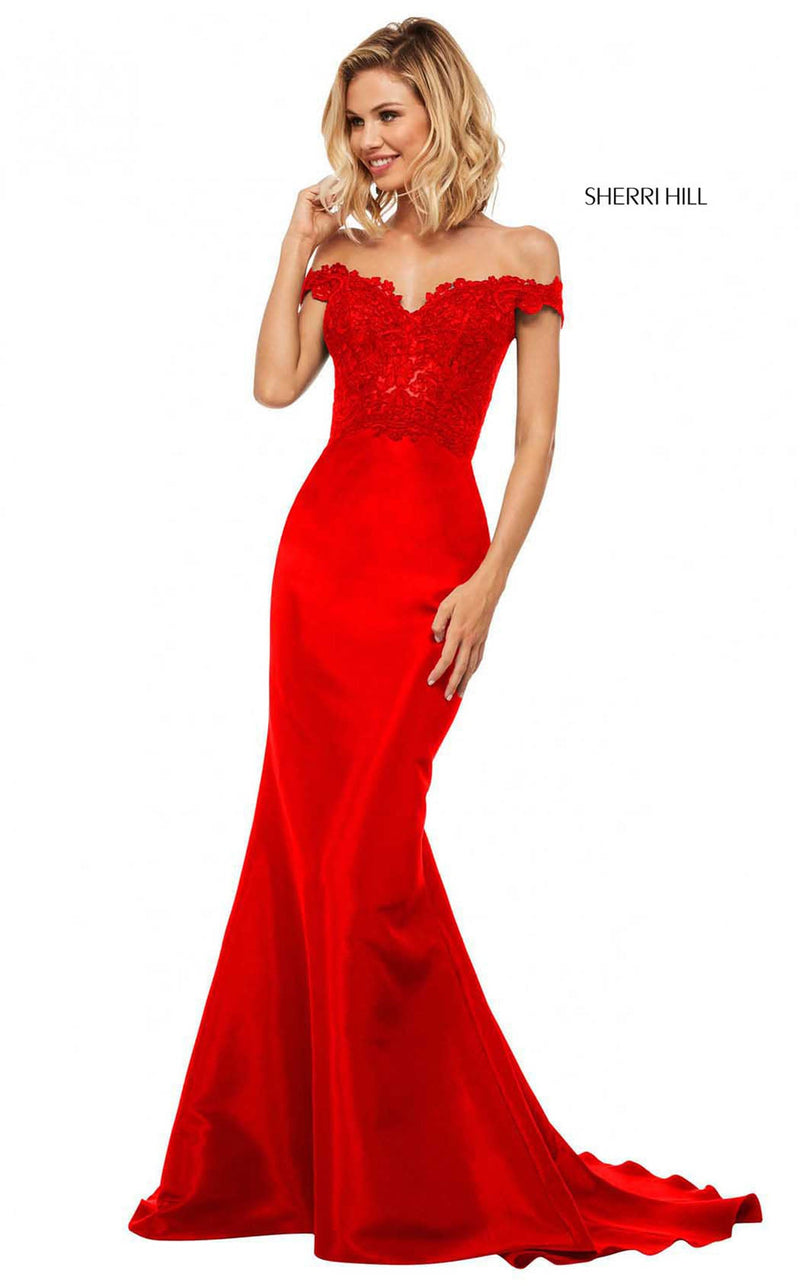 Sherri Hill 52874 Red