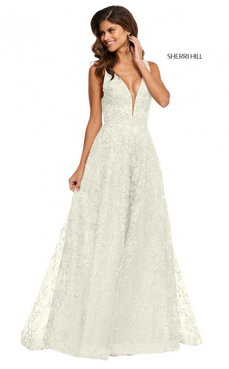 Sherri Hill 52877 Ivory