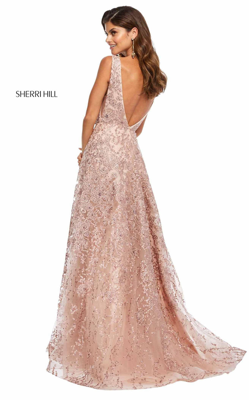 Sherri Hill 52877 Blush-Nude