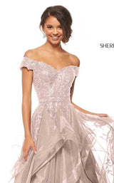 Sherri Hill 52880 Rose Gold