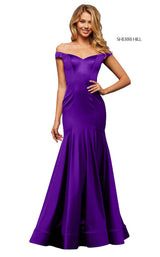 Sherri Hill 52885 Purple