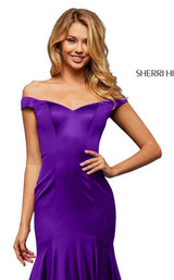 Sherri Hill 52885 Purple