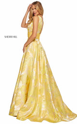 Sherri Hill 52899 Yellow-Print