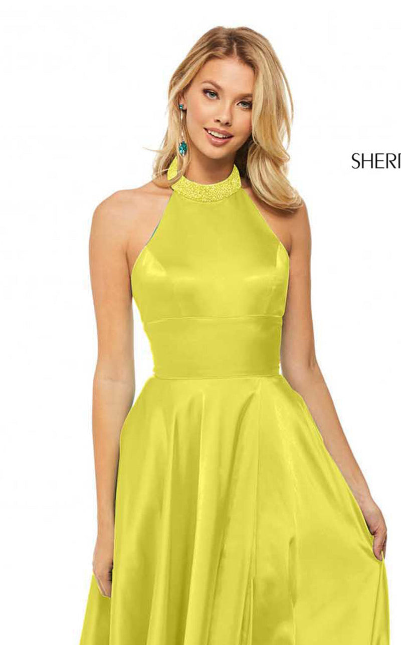 Sherri Hill 52920 Yellow