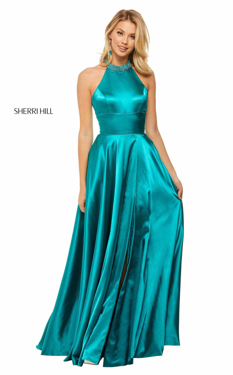 Sherri Hill 52920 Teal