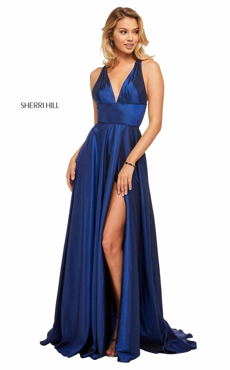 Sherri Hill 52923 Navy