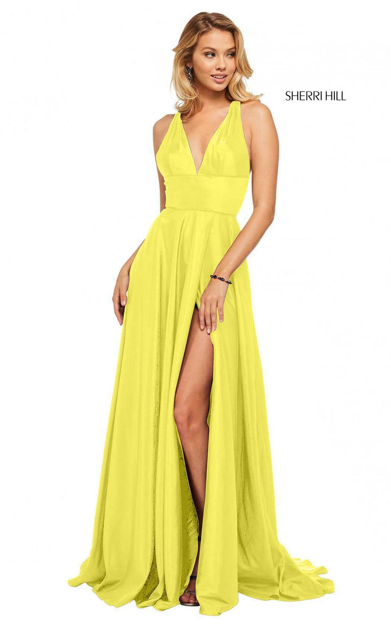 Sherri Hill 52923 Yellow