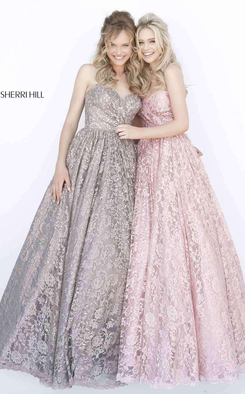 Sherri Hill 51574 Mocha