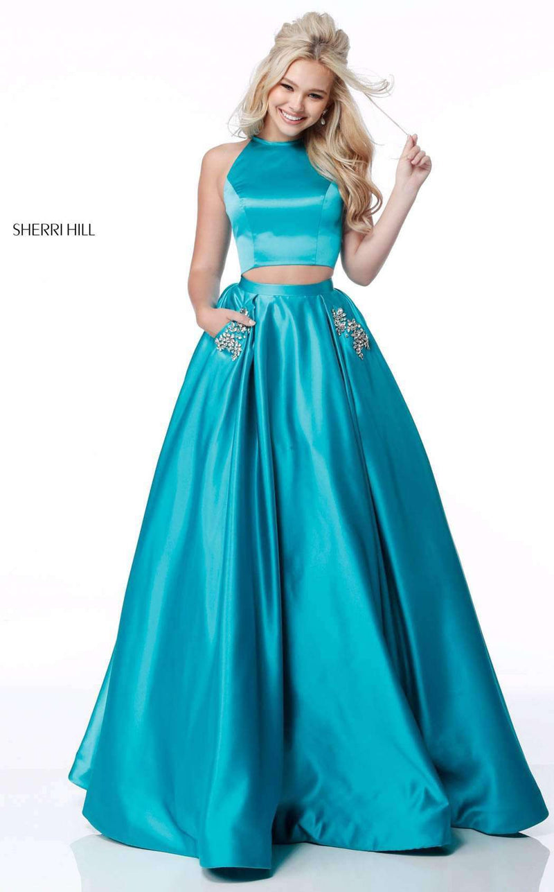 Sherri Hill 51587 Turquoise