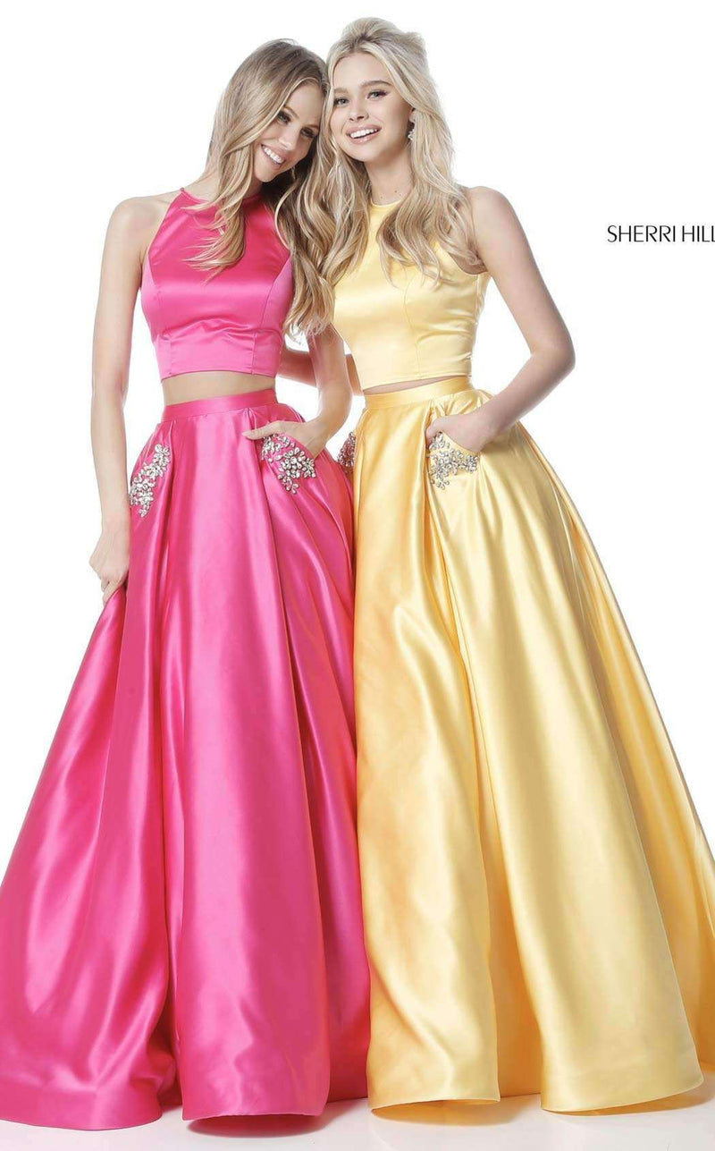 Sherri Hill 51587 Yellow