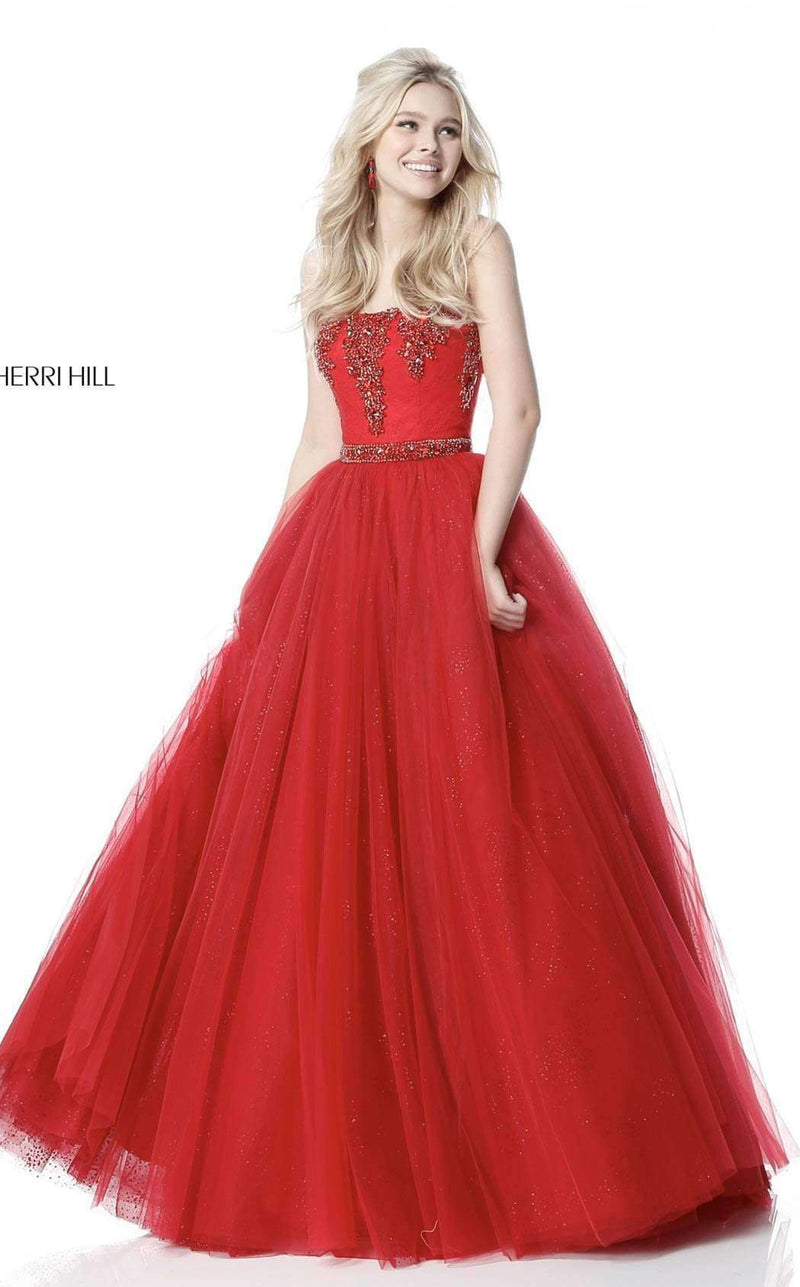 Sherri Hill 51591 Red