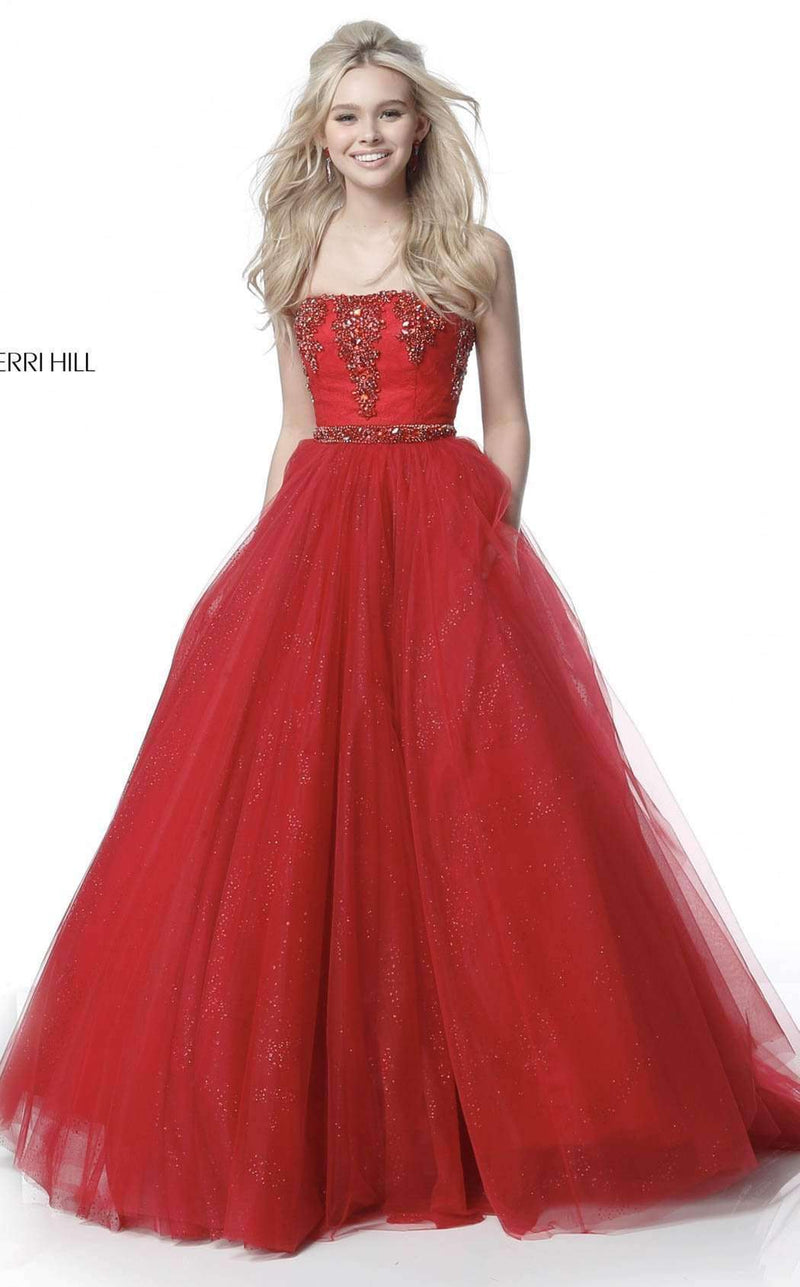 Sherri Hill 51591 Red