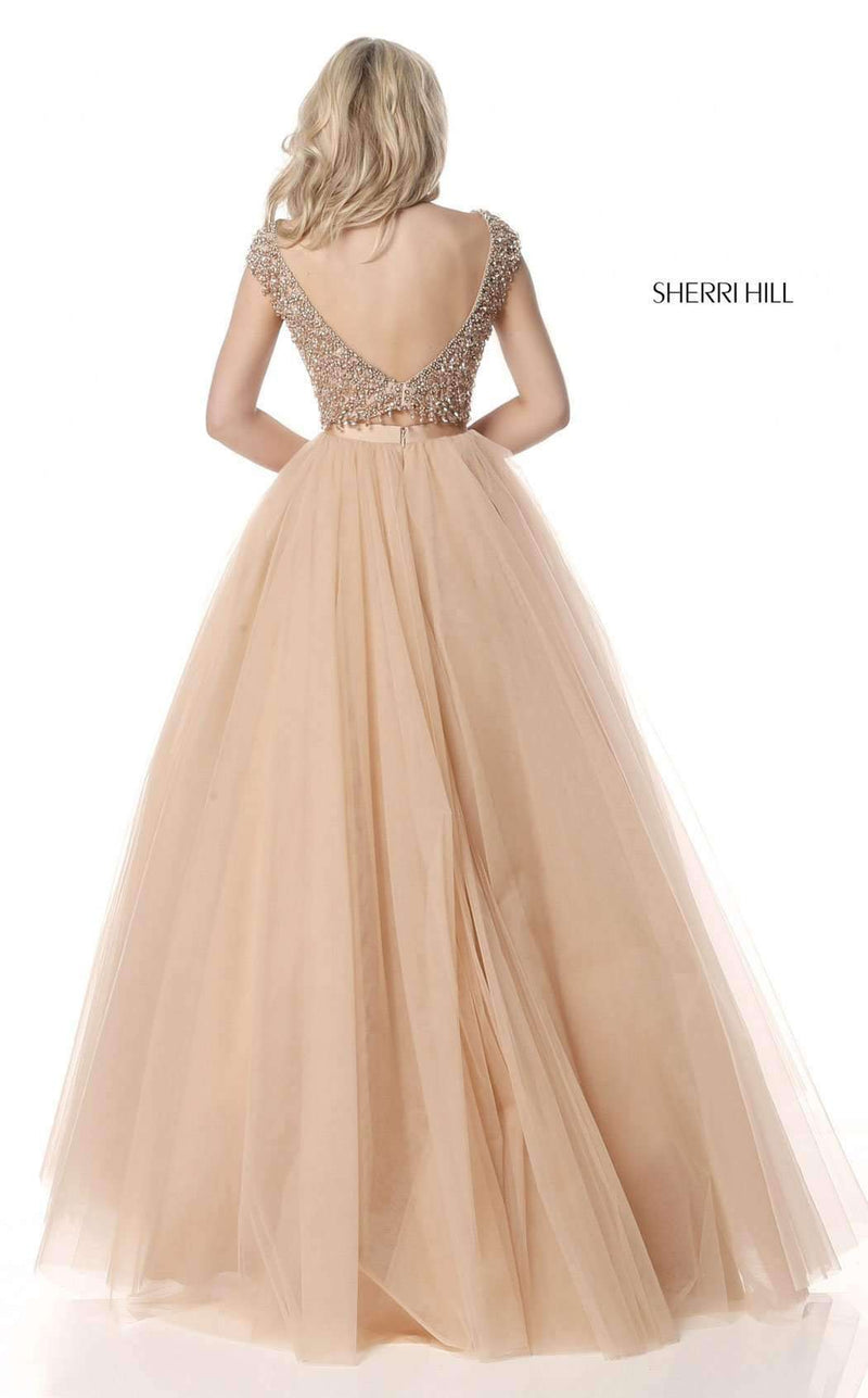 Sherri Hill 51594 Nude