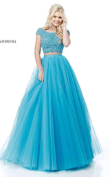 Sherri Hill 51594 Turquoise