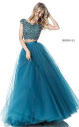 Sherri Hill 51594 Turquoise