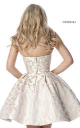 Sherri Hill 51598 Nude/Gold