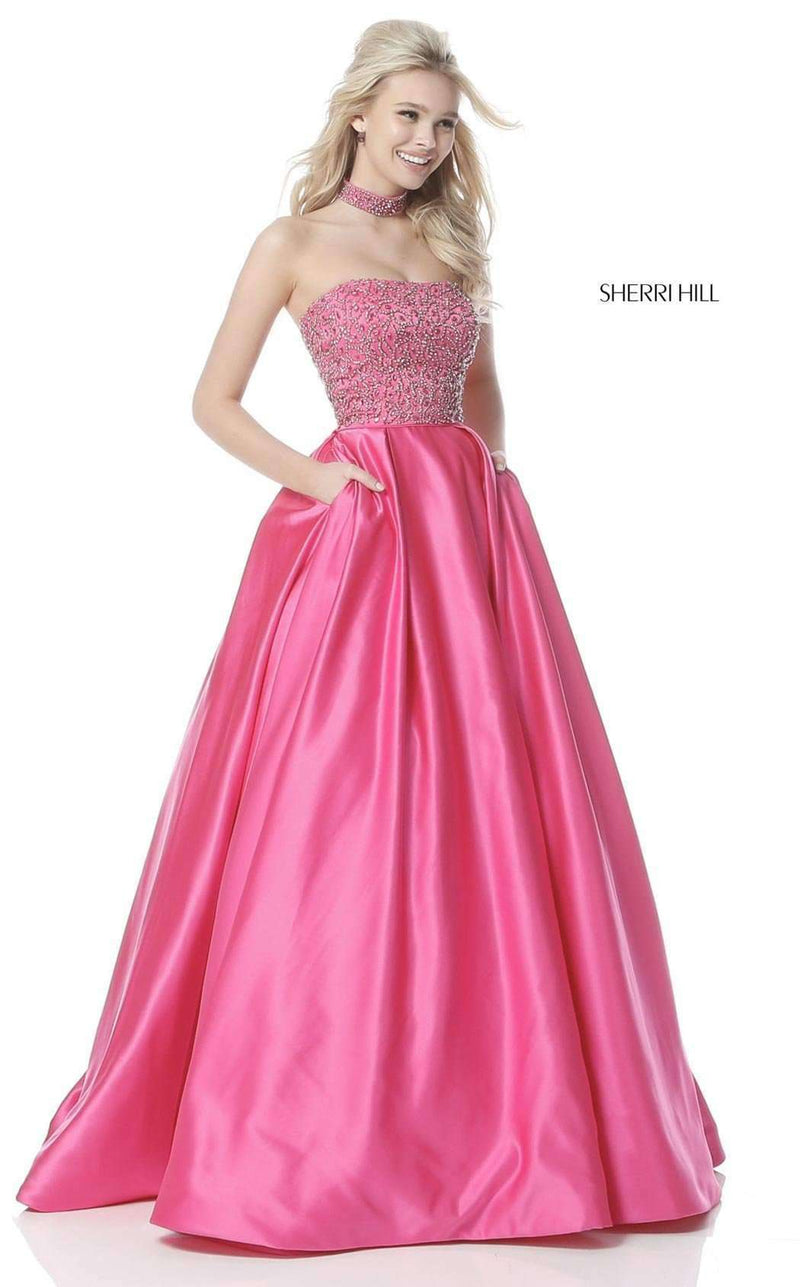 Sherri Hill 51607 Fuchsia