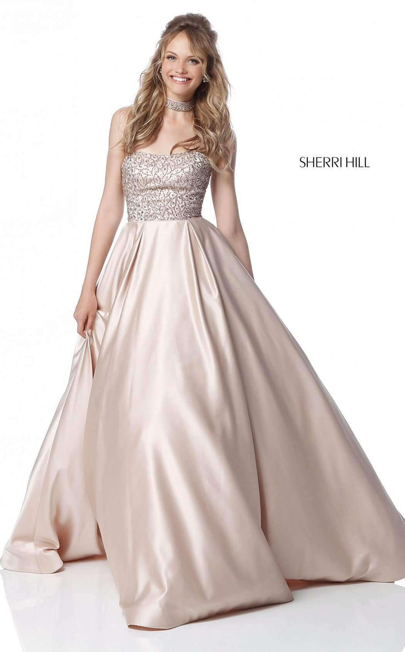 Sherri Hill 51607 Nude