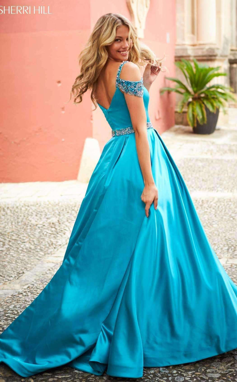 Sherri Hill 51613 Turquoise