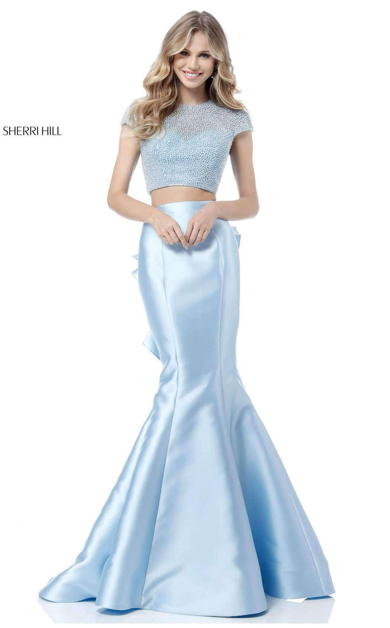 Sherri Hill 51624 Light Blue