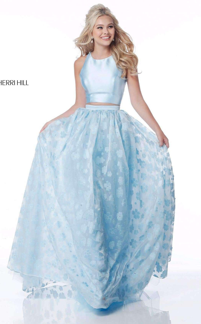 Sherri Hill 51626 Light Blue