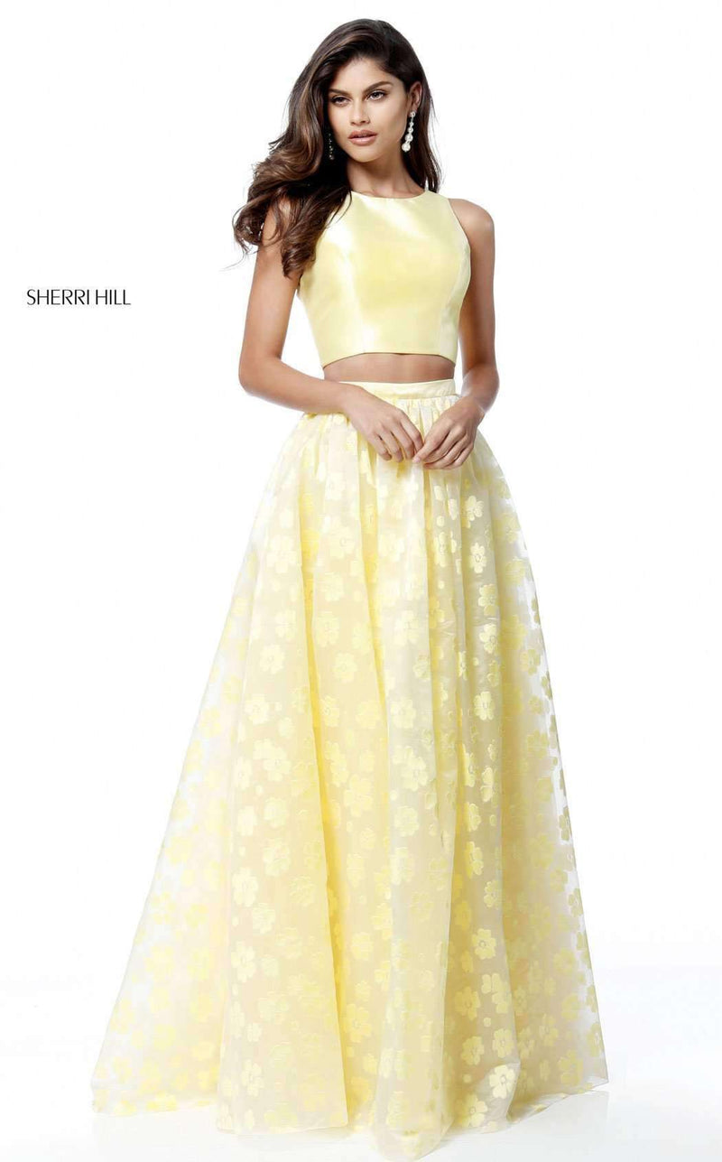 Sherri Hill 51626 Yellow