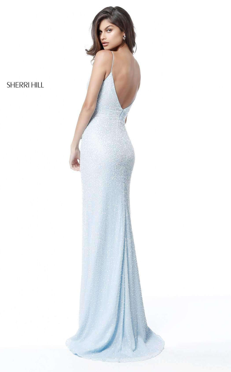 Sherri Hill 51654 Light Blue