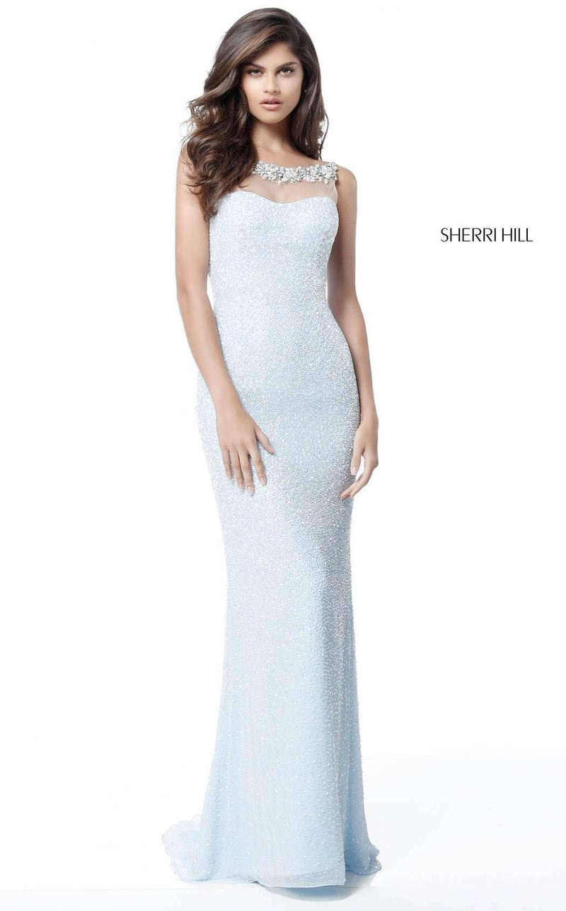 Sherri Hill 51654 Light Blue