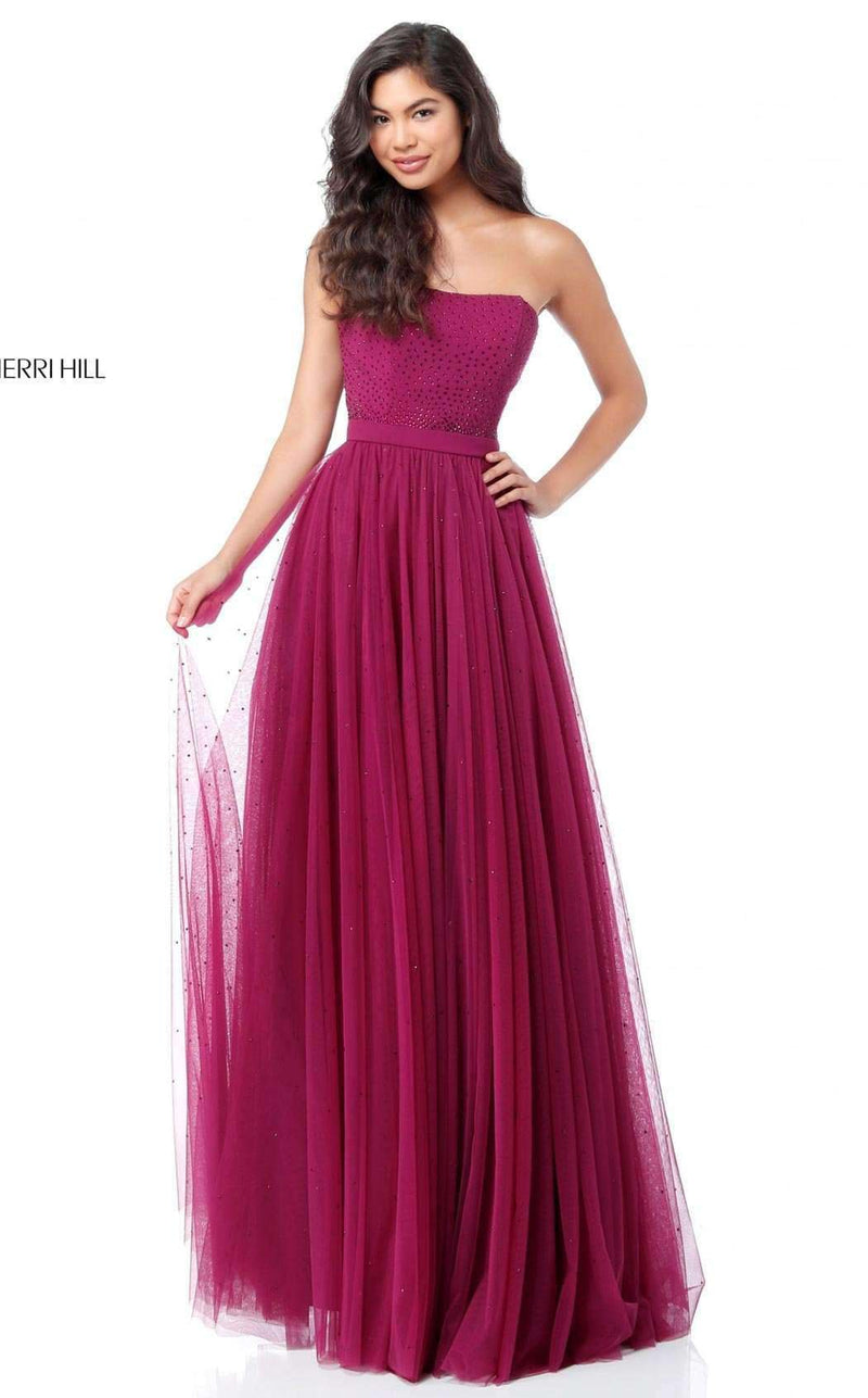 Sherri Hill 51667 Plum