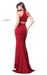 Sherri Hill 51682 Burgundy