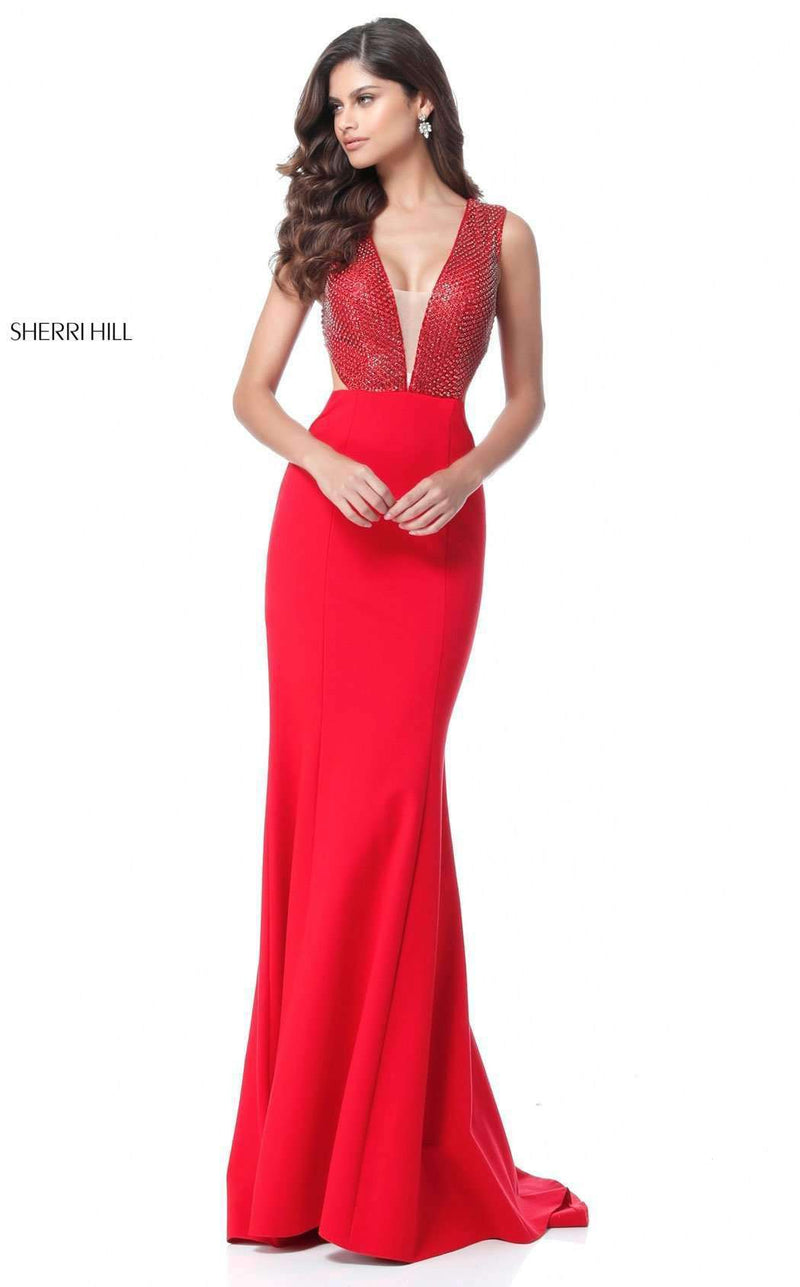 Sherri Hill 51699 Red