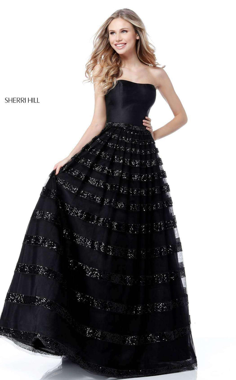 Sherri Hill 51705 Black