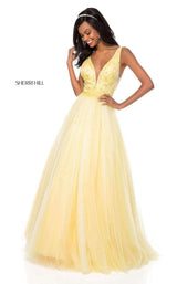 Sherri Hill 51708 Yellow