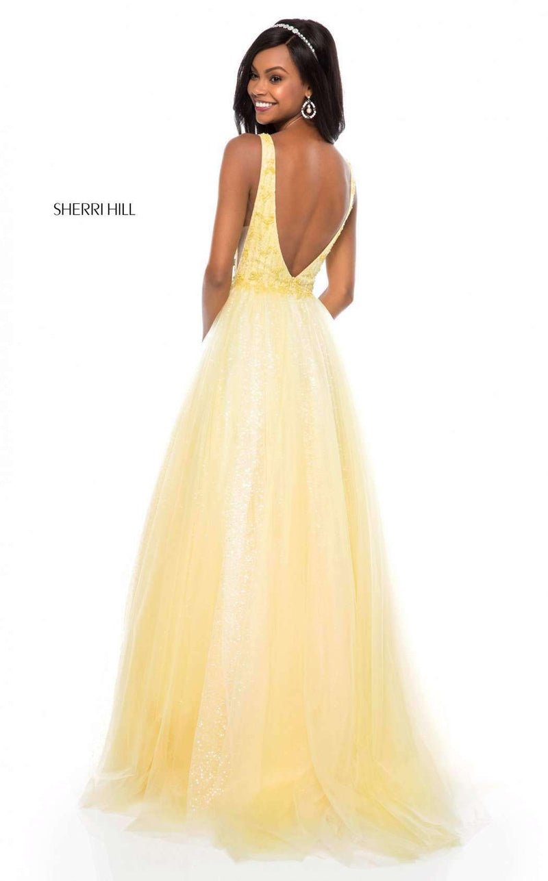 Sherri Hill 51708 Yellow