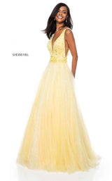 Sherri Hill 51708 Yellow