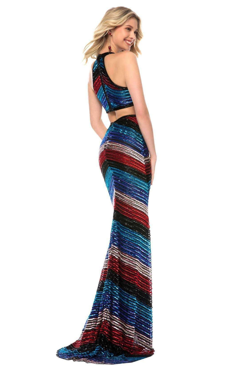 Sherri Hill 51784 Black Multi