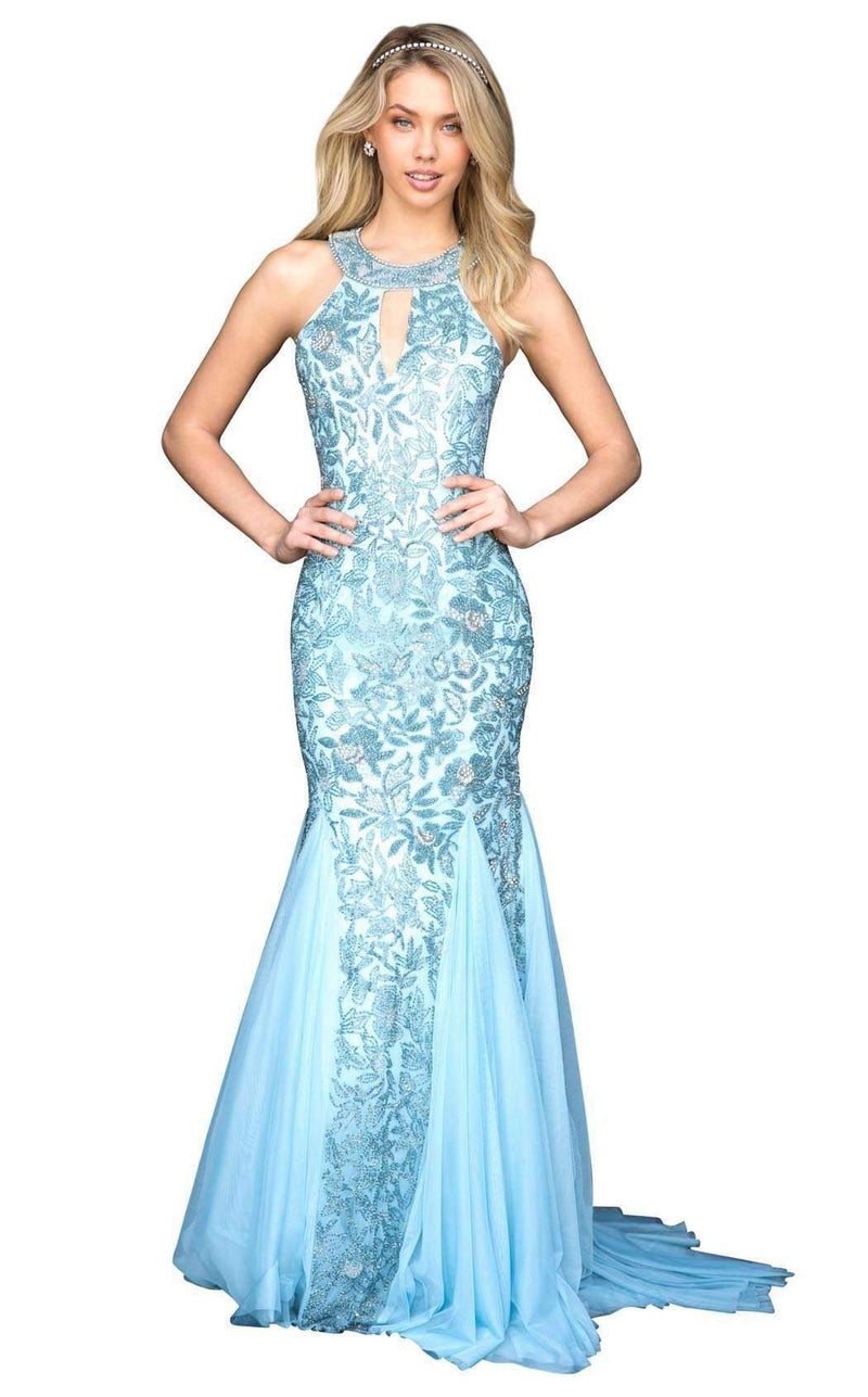 Sherri Hill 51787 Light Blue