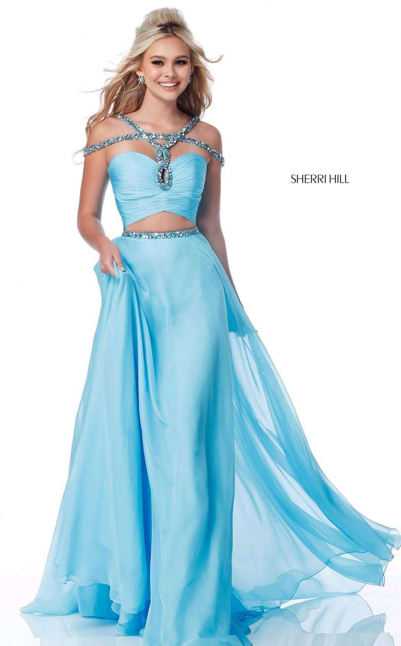 Sherri Hill 51812 Light Blue