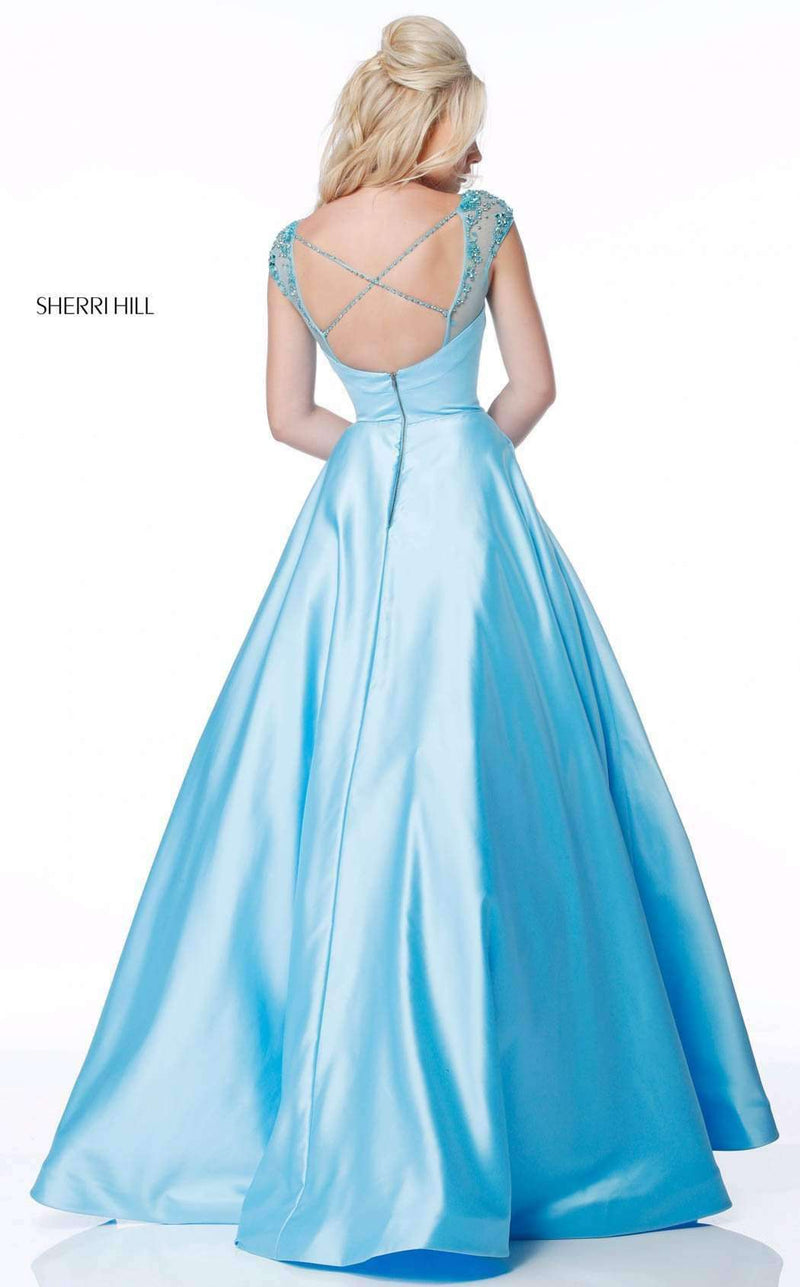 Sherri Hill 51814 Light Blue