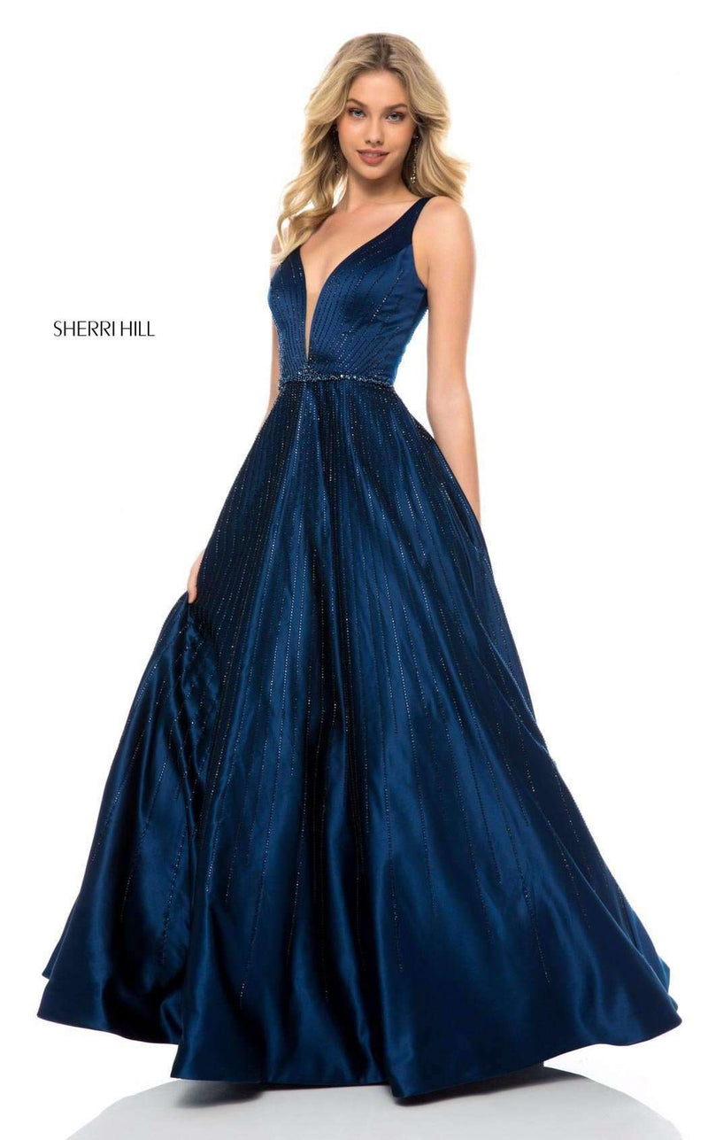 Sherri Hill 51818 Navy