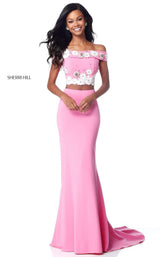 Sherri Hill 51833 Pink-White