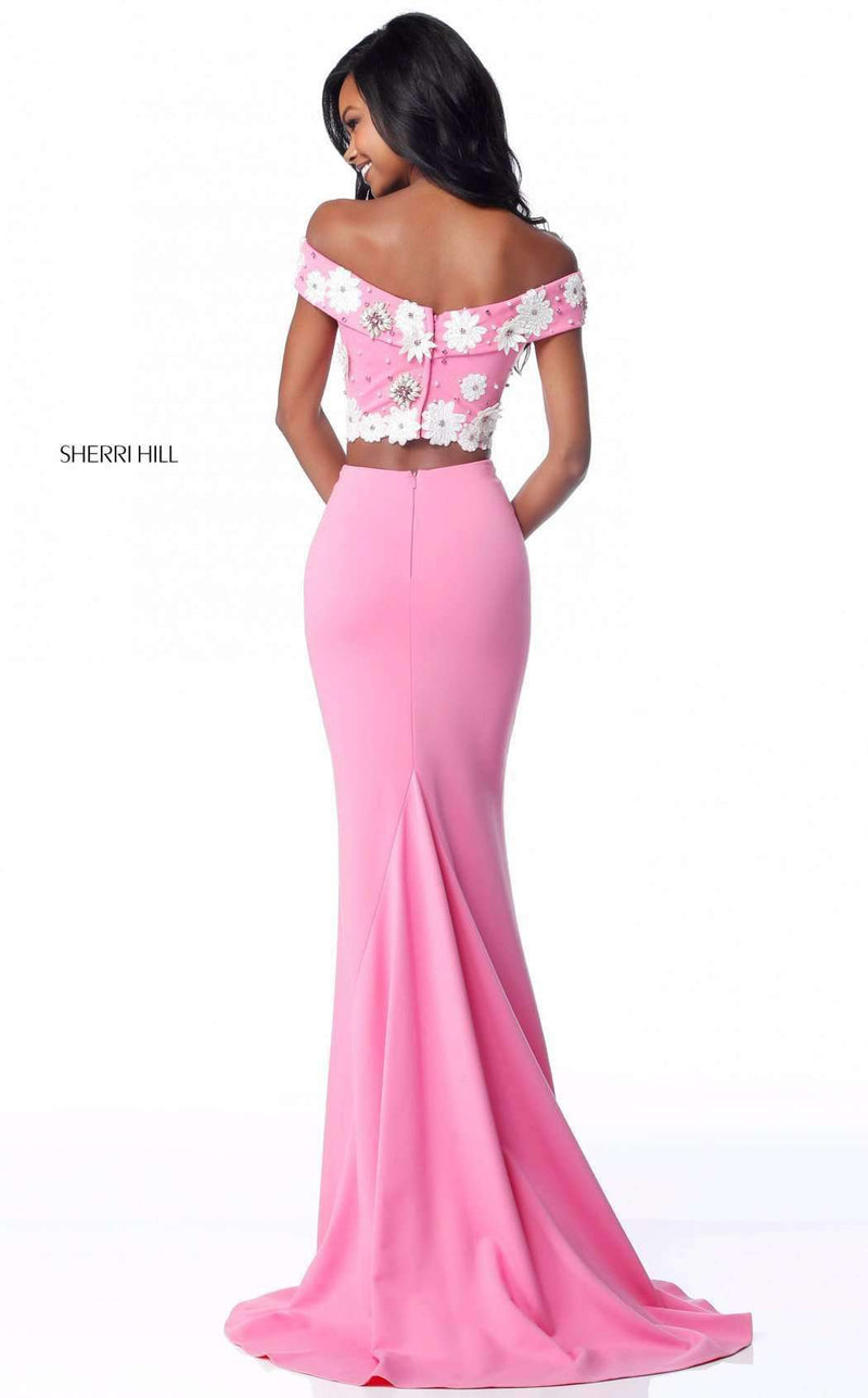 Sherri Hill 51833 Pink-White